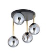 Dolce 4 Sort/Grafit loftslampe - Ø14 cm, E14, 230V, uden lyskilde