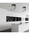 Dolce 4 Sort/Grafit loftslampe - Ø14 cm, E14, 230V, uden lyskilde