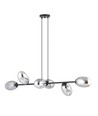 Pandora 6 Sort/Grafit pendellampe - Ø12 cm, E14, 230V, uden lyskilde