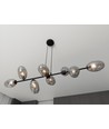 Pandora 8 Sort/Grafit pendellampe - Ø12 cm, E14, 230V, uden lyskilde