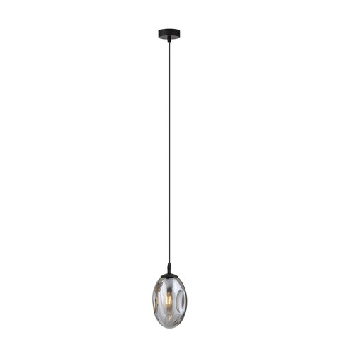 Astral 1 Sort/Grafit pendellampe - Ø12 cm, E14, 230V, uden lyskilde