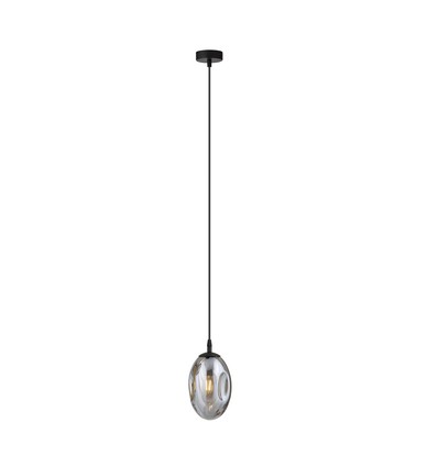 Astral 1 Sort/Grafit pendellampe - Ø12 cm, E14, 230V, uden lyskilde