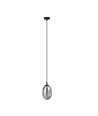 Astral 1 Sort/Grafit pendellampe - Ø12 cm, E14, 230V, uden lyskilde