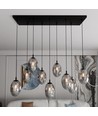 Astral 9 Sort/Grafit pendellampe - Ø12 cm, E14, 230V, uden lyskilde