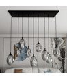 Astral 9 Sort/Grafit pendellampe - Ø12 cm, E14, 230V, uden lyskilde