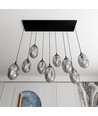 Astral 9 Sort/Grafit pendellampe - Ø12 cm, E14, 230V, uden lyskilde