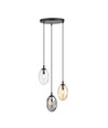 Astral 3 Sort Premium Mix pendellampe - Ø12 cm, E14, 230V, uden lyskilde