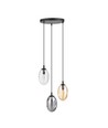 Astral 3 Sort Premium Mix pendellampe - Ø12 cm, E14, 230V, uden lyskilde