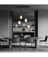 Astral 6 Sort Mix loftslampe - Ø12 cm, E14, 230V, uden lyskilde