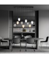 Astral 9 Sort Mix loftslampe - Ø12 cm, E14, 230V, uden lyskilde