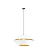Piano 1 Hvid/Guld pendellampe - Ø42 cm, E27, 230V, uden lyskilde