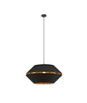 Piano 1 Sort/Guld pendellampe - Ø42 cm, E27, 230V, uden lyskilde