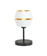 Piano Ln Hvid/Guld bordlampe - Ø20 cm, E27, 230V, uden lyskilde
