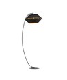Piano Lp Sort/Guld gulvlampe - Ø42 cm, E27, 230V, uden lyskilde