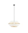 Malia 1 Hvid/Guld pendellampe - Ø42 cm, E27, 230V, uden lyskilde