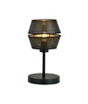 Malia Ln Sort/Guld bordlampe - Ø20 cm, E27, 230V, uden lyskilde