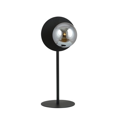 Oslo Ln Sort/Grafit bordlampe - Ø14 cm, E14, 230V, uden lyskilde