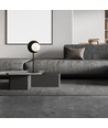 Oslo Ln Sort/Opal bordlampe - Ø15 cm, E14, 230V, uden lyskilde