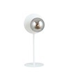 Oslo Ln Hvid/Grafit bordlampe - Ø14 cm, E14, 230V, uden lyskilde