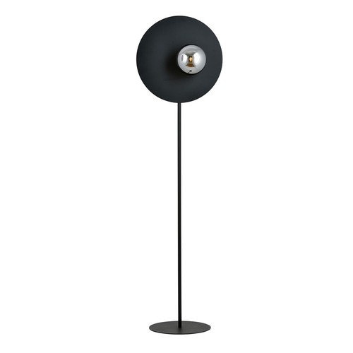 Oslo Lp Sort/Grafit gulvlampe - Ø14 cm, E14, 230V, uden lyskilde