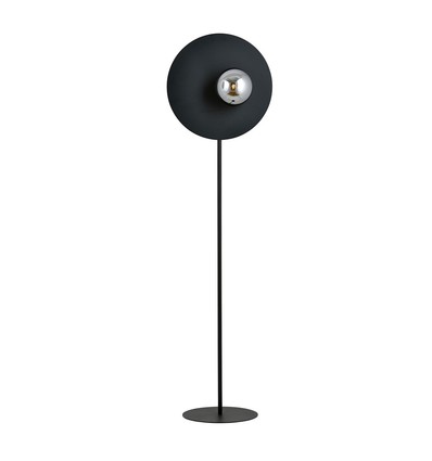 Oslo Lp Sort/Grafit gulvlampe - Ø14 cm, E14, 230V, uden lyskilde