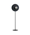 Oslo Lp Sort/Grafit gulvlampe - Ø14 cm, E14, 230V, uden lyskilde