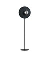 Oslo Lp Sort/Grafit gulvlampe - Ø14 cm, E14, 230V, uden lyskilde