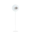 Oslo Lp Hvid/Grafit gulvlampe - Ø14 cm, E14, 230V, uden lyskilde