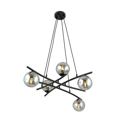 Essa 5 Grafit pendellampe - Ø14 cm, E14, 230V, uden lyskilde