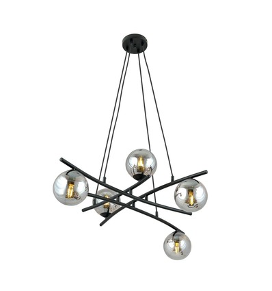 Essa 5 Grafit pendellampe - Ø14 cm, E14, 230V, uden lyskilde