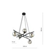 Essa 5 Grafit pendellampe - Ø14 cm, E14, 230V, uden lyskilde