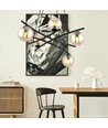 Essa 5 Rav pendellampe - Ø14 cm, E14, 230V, uden lyskilde