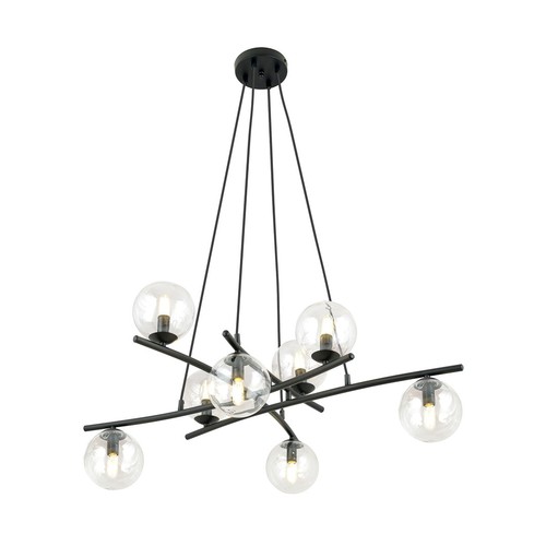 Essa 8 Transparent pendellampe - Ø14 cm, E14, 230V, uden lyskilde