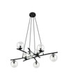 Essa 8 Transparent pendellampe - Ø14 cm, E14, 230V, uden lyskilde