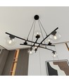 Essa 8 Transparent pendellampe - Ø14 cm, E14, 230V, uden lyskilde