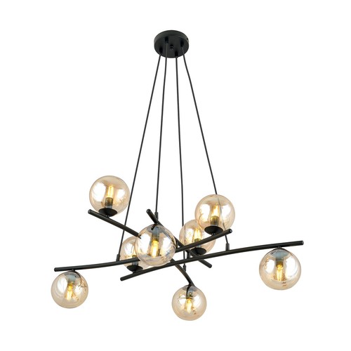 Essa 8 Rav pendellampe - Ø14 cm, E14, 230V, uden lyskilde