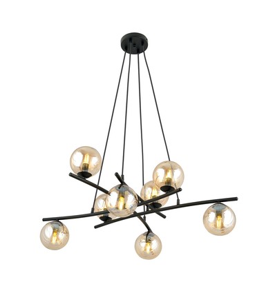 Essa 8 Rav pendellampe - Ø14 cm, E14, 230V, uden lyskilde