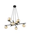 Essa 8 Rav pendellampe - Ø14 cm, E14, 230V, uden lyskilde