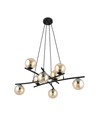 Essa 8 Rav pendellampe - Ø14 cm, E14, 230V, uden lyskilde