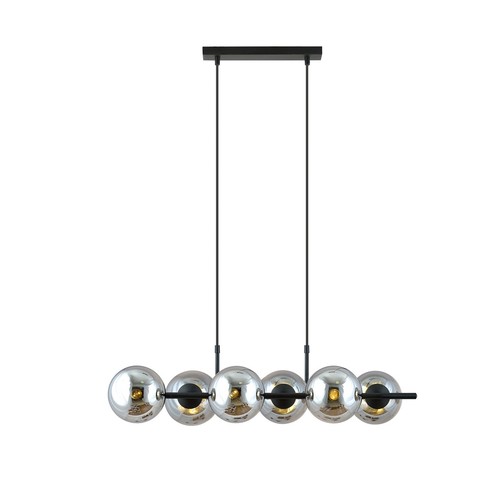 Rory 6 Grafit pendellampe - Ø14 cm, E14, 230V, uden lyskilde
