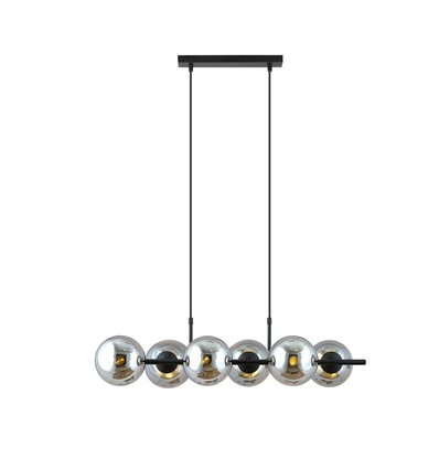 Rory 6 Grafit pendellampe - Ø14 cm, E14, 230V, uden lyskilde