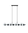 Rory 8 Transparent pendellampe - Ø14 cm, E14, 230V, uden lyskilde