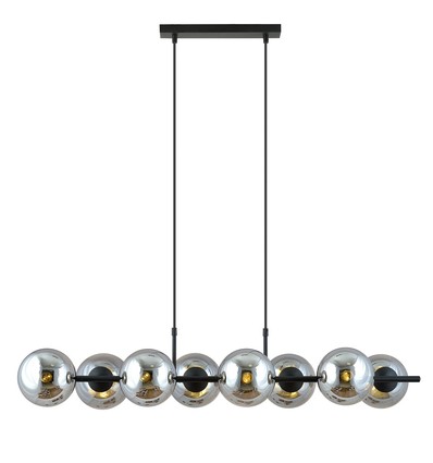 Rory 8 Grafit pendellampe - Ø14 cm, E14, 230V, uden lyskilde