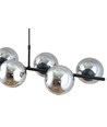 Rory 8 Grafit pendellampe - Ø14 cm, E14, 230V, uden lyskilde