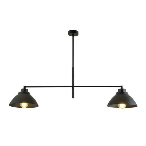 Maverick 2 Sort lysekrone - Ø22 cm, E27, 230V, uden lyskilde