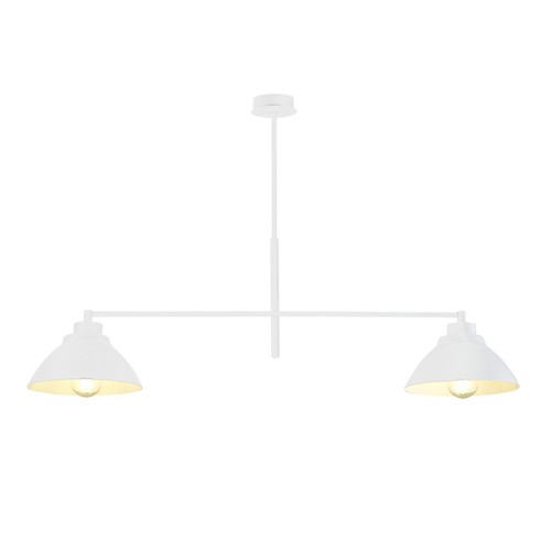 Maverick 2 Hvid lysekrone - Ø22 cm, E27, 230V, uden lyskilde