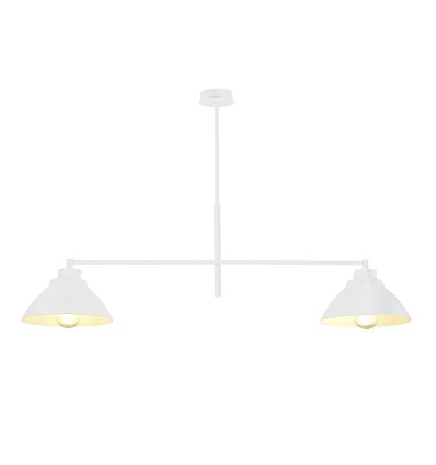 Maverick 2 Hvid lysekrone - Ø22 cm, E27, 230V, uden lyskilde
