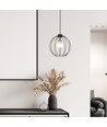 Gino 1 Sort/Guld pendellampe - Ø24 cm, E27, 230V, uden lyskilde