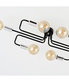Veken 6A Sølv loftslampe - E27, 230V, uden lyskilde
