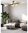 Veken 6A Guld loftslampe - E27, 230V, uden lyskilde